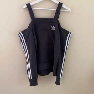 Off the shoulder Adidas Sweater